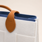 BOLSO MEDIANO TRAMA FIELTRO OFF WHITE
