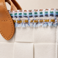 BOLSO MEDIANO TRAMA FIELTRO OFF WHITE
