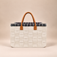 BOLSO PEQUEÑO TRAMA FIELTRO 11 OFF WHITE